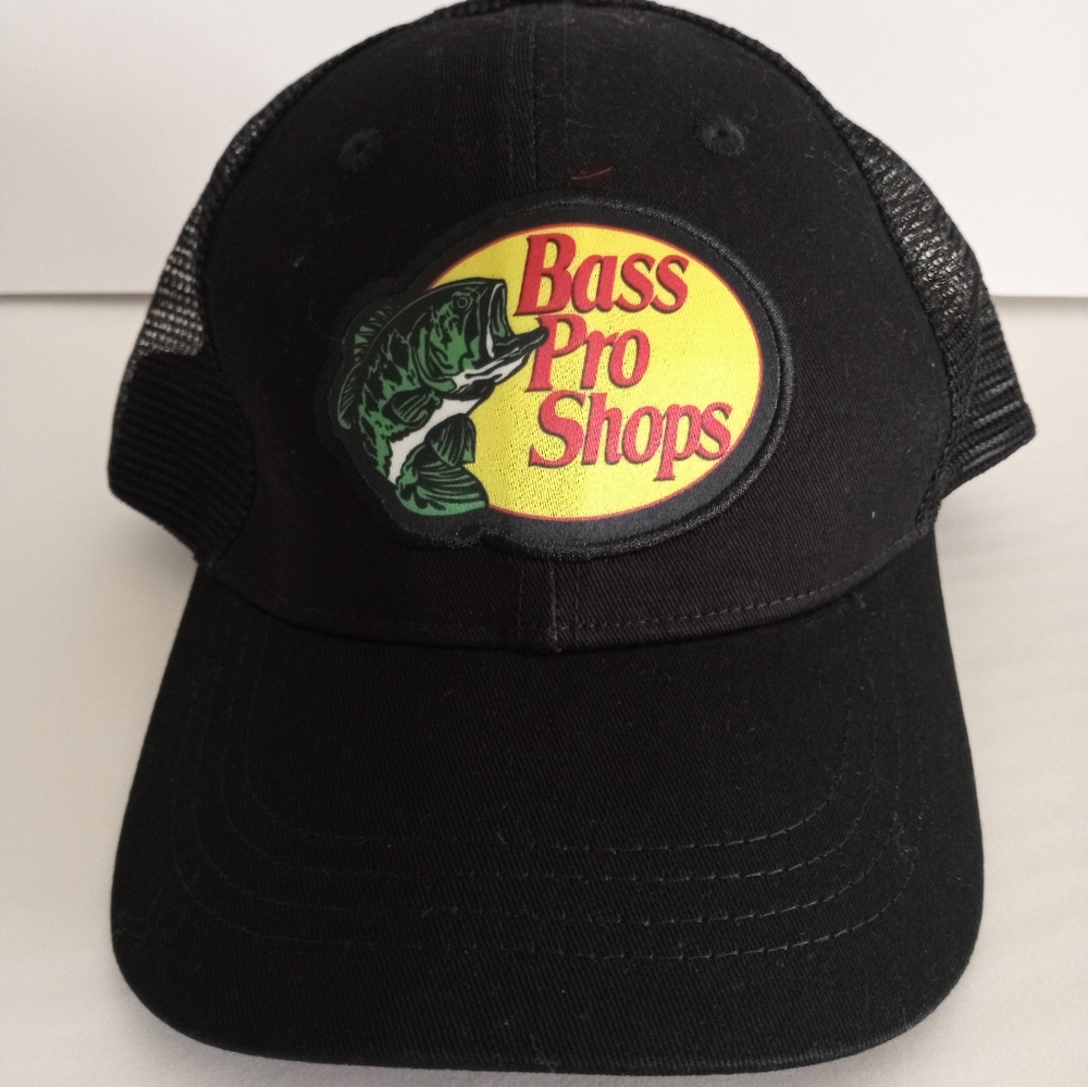 Bass Pro Shops Adjustable Snapback One Size Fits All Trucker Hat Cap New…